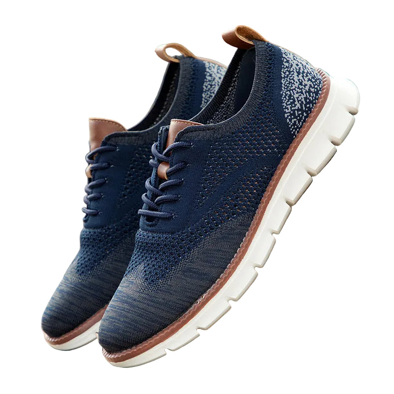 Heren Vrijetijdssneakers Met Ademend Bovenwerk 0