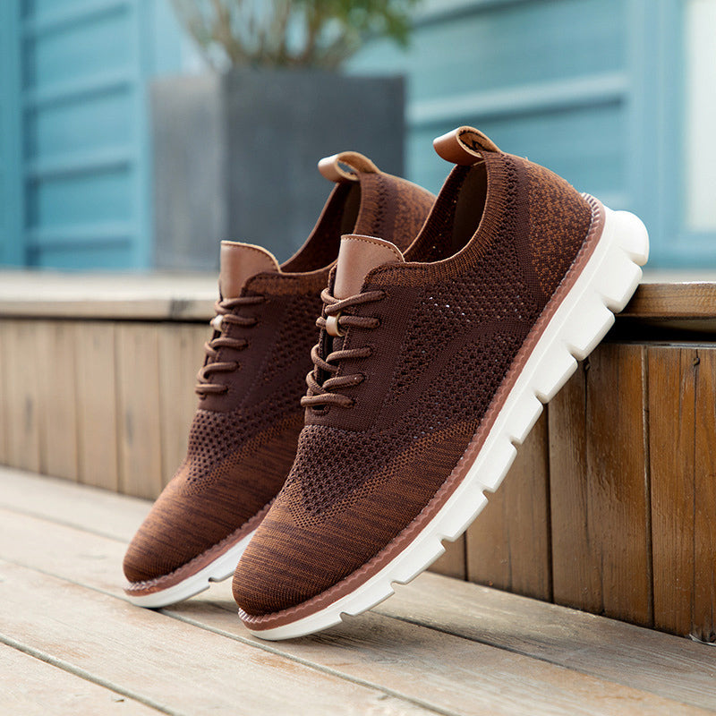 Heren Vrijetijdssneakers Met Ademend Bovenwerk 1