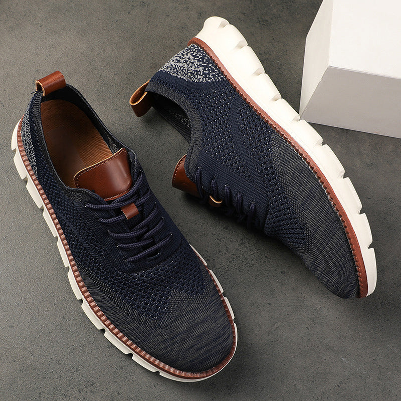 Heren Vrijetijdssneakers Met Ademend Bovenwerk 3