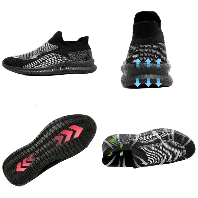 Heren Wandelschoenen Casual Ademend Flexibel Textiel 2