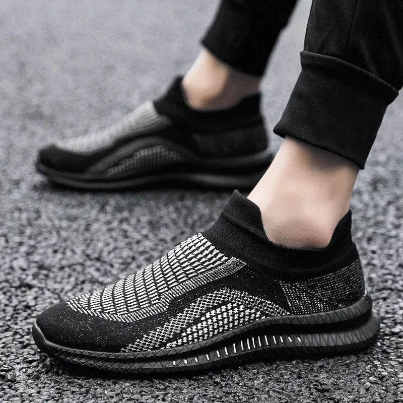 Heren Wandelschoenen Casual Ademend Flexibel Textiel 4