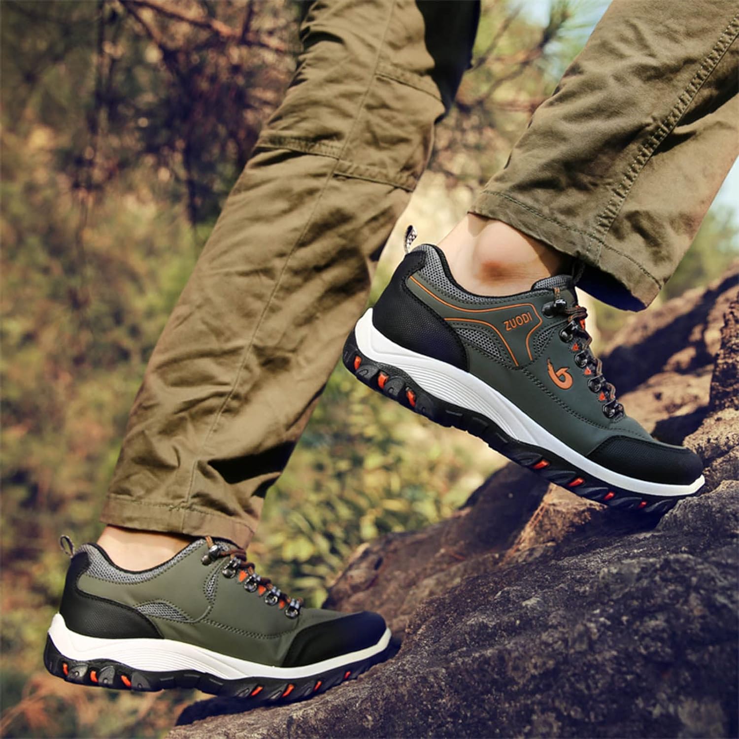Heren Wandelschoenen Comfortabel Outdoor Ademend 1