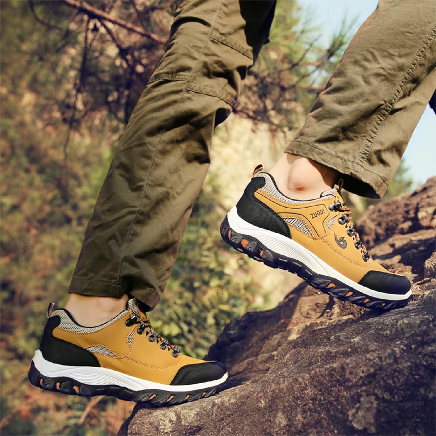 Heren Wandelschoenen Comfortabel Outdoor Ademend 5