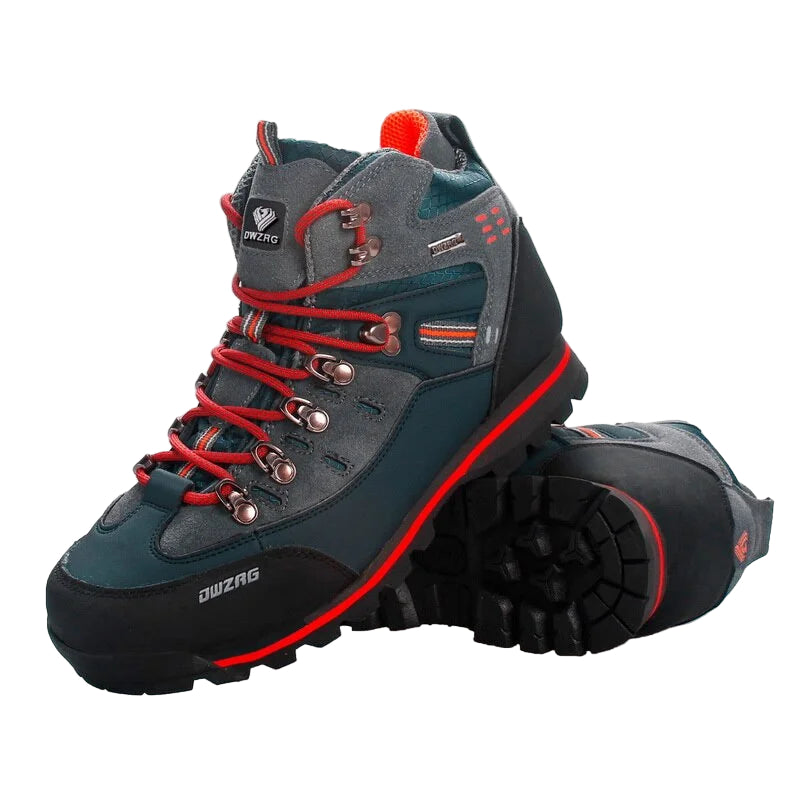 Heren Wandelschoenen Waterdicht PU Leer Mid-Hoge Rubberzool 1