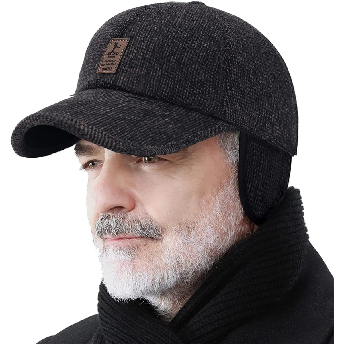Heren Winddichte Pet voor de Winter 0