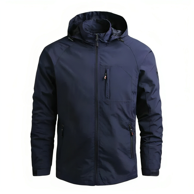 Heren Windjack Waterdicht met Capuchon 1