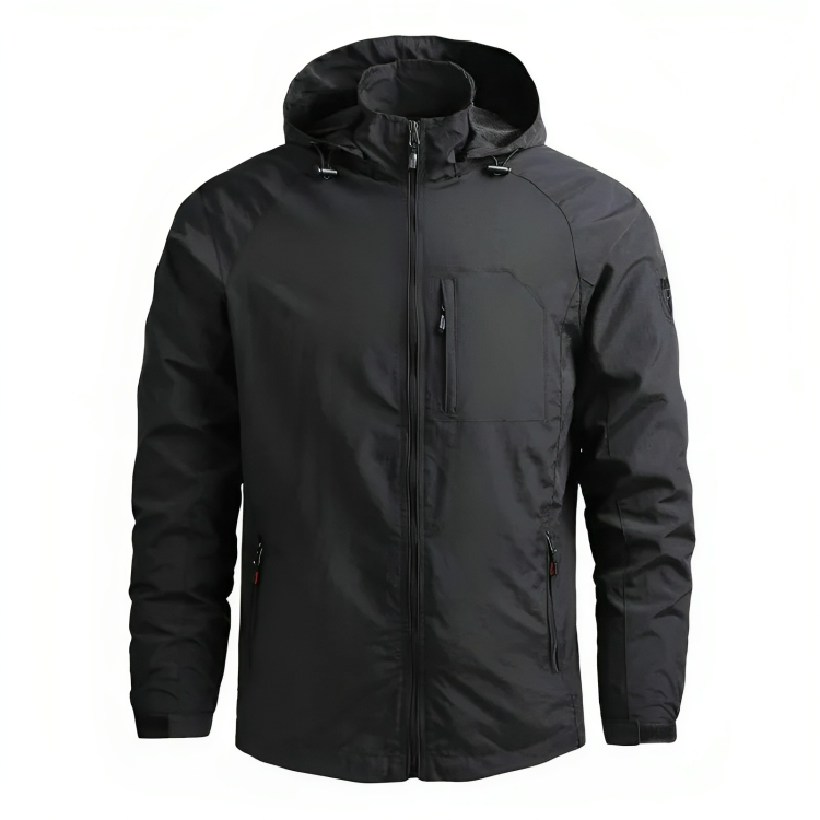 Heren Windjack Waterdicht met Capuchon 4