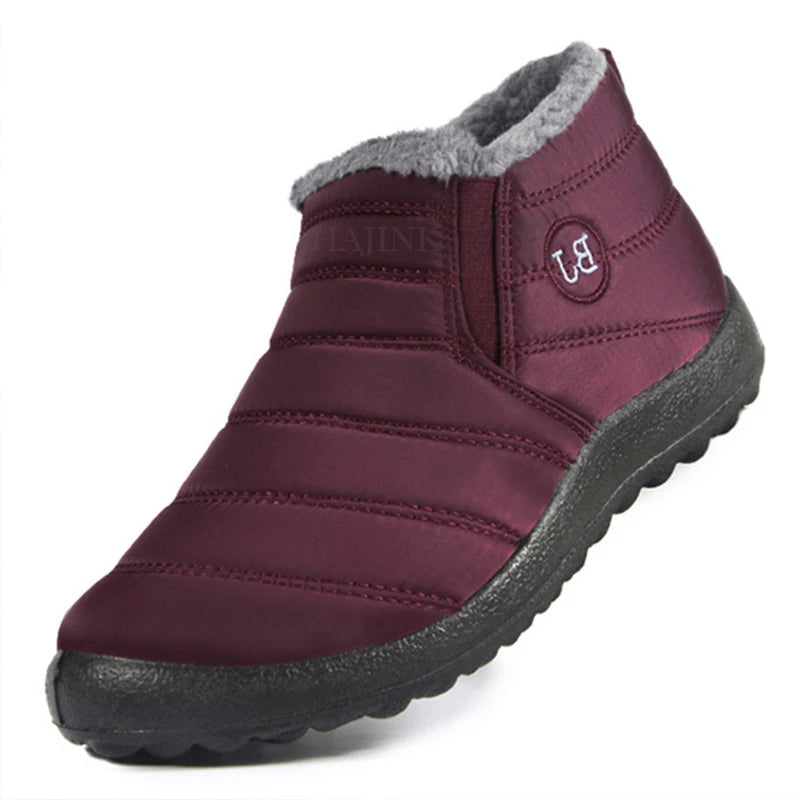Heren Winter Slip-ons Fleecevoering Waterdicht 0