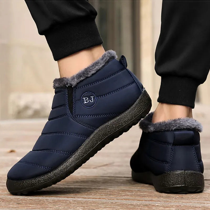 Heren Winter Slip-ons Fleecevoering Waterdicht 1