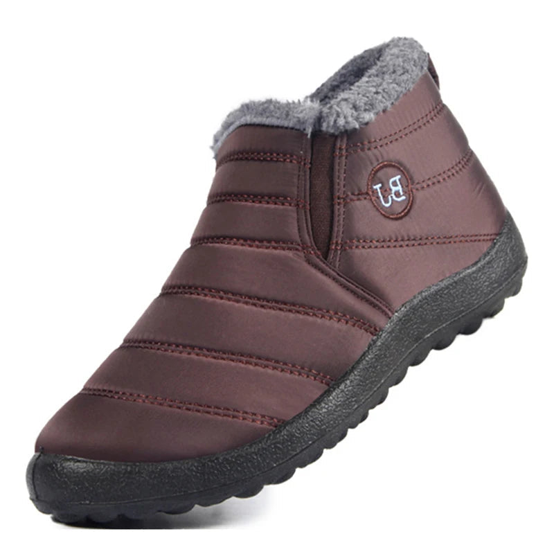 Heren Winter Slip-ons Fleecevoering Waterdicht 2