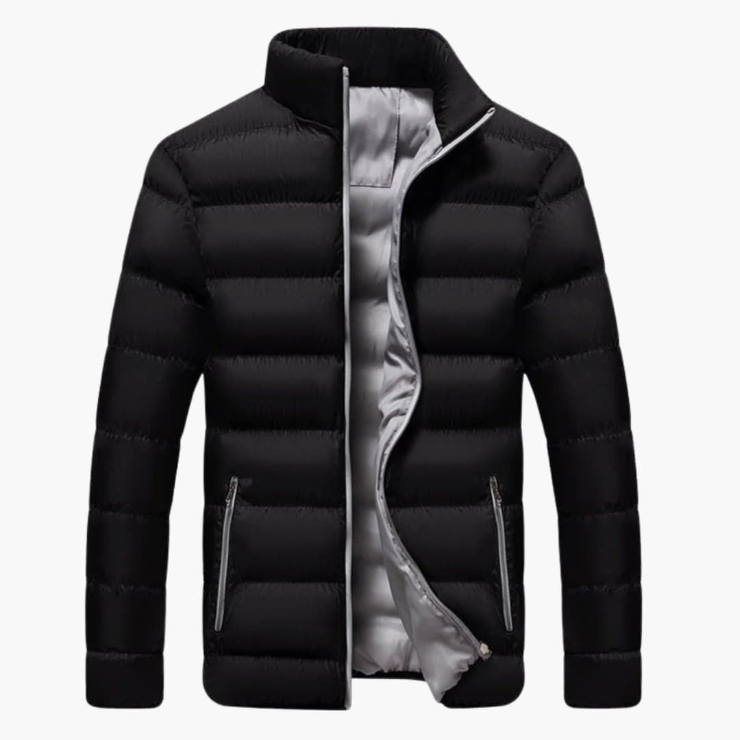 Heren Winterjas Hoge Kraag Stijlvol 2