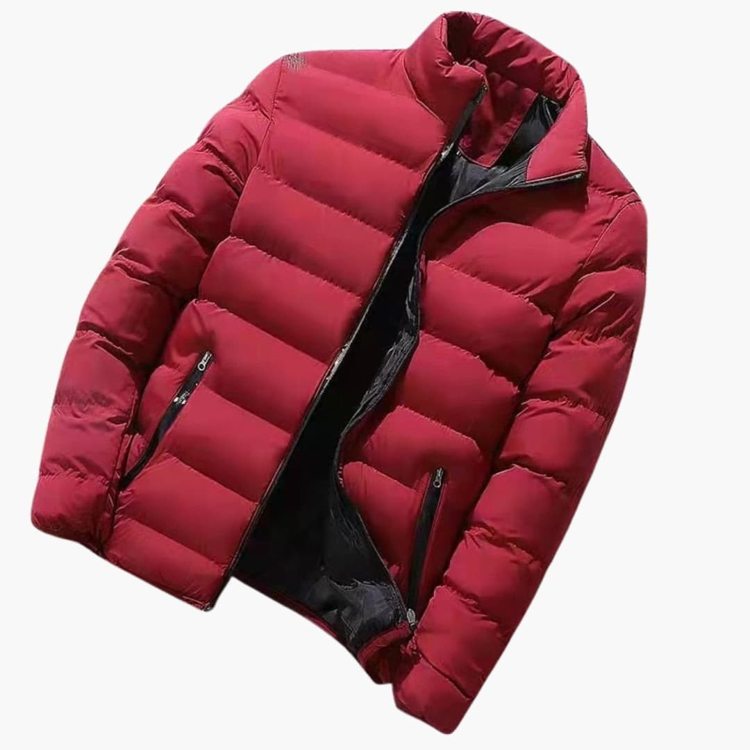 Heren Winterjas Hoge Kraag Stijlvol 5