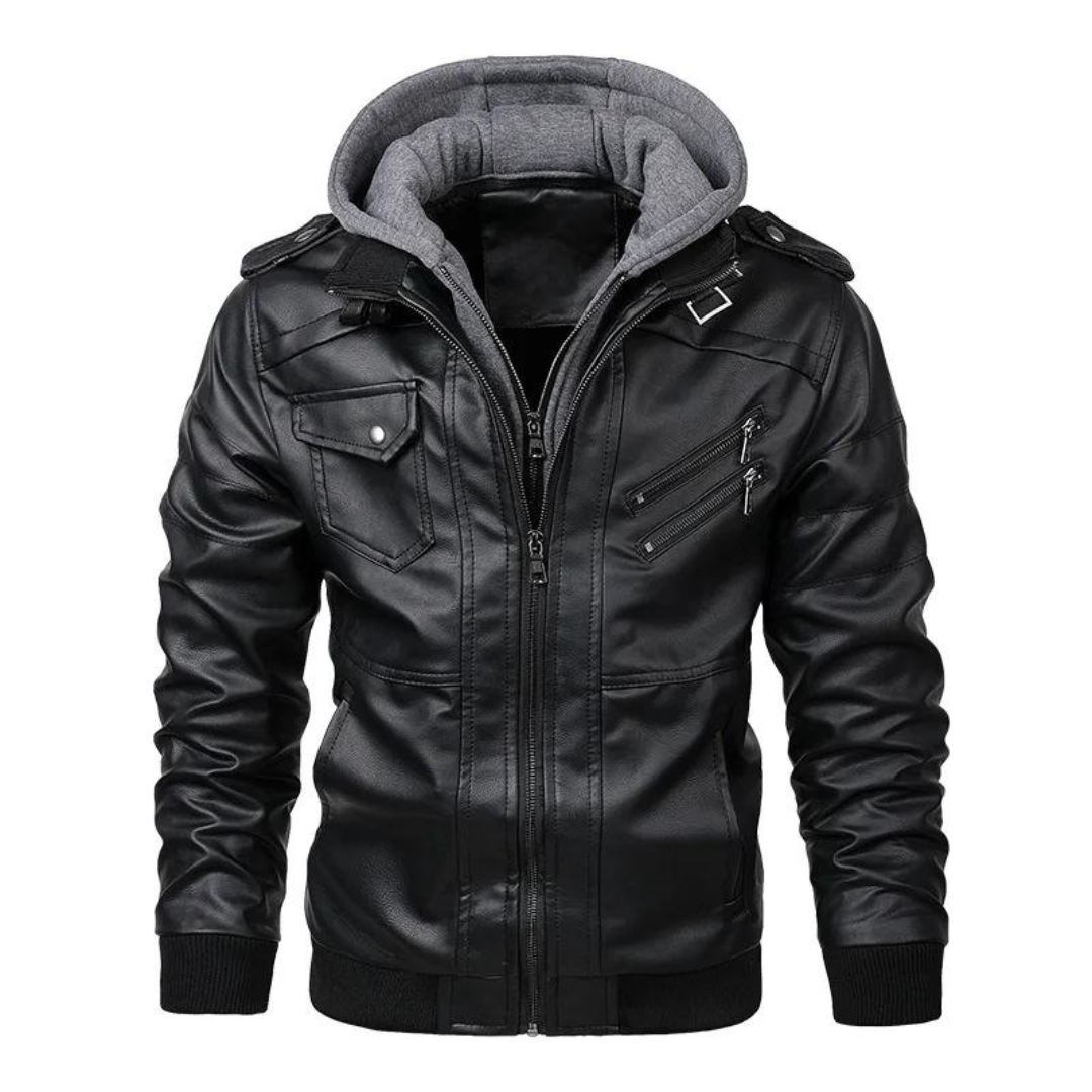Heren Winterjas Met Capuchon Modern Design 1
