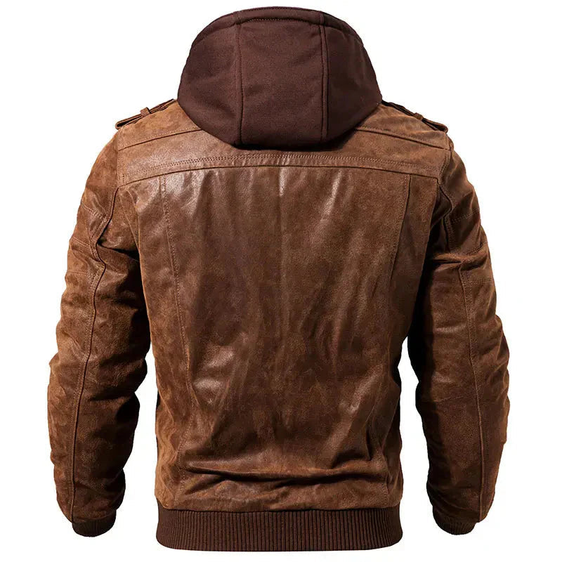 Heren Winterjas Met Capuchon Modern Design 2