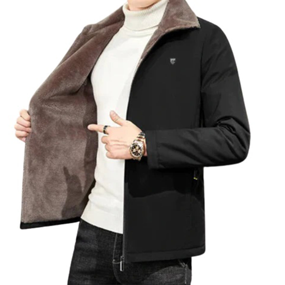 Heren Winterjas Met Stijlvolle Ontwerp 2