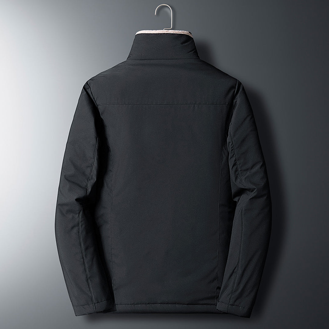 Heren Winterjas Met Stijlvolle Ontwerp 4