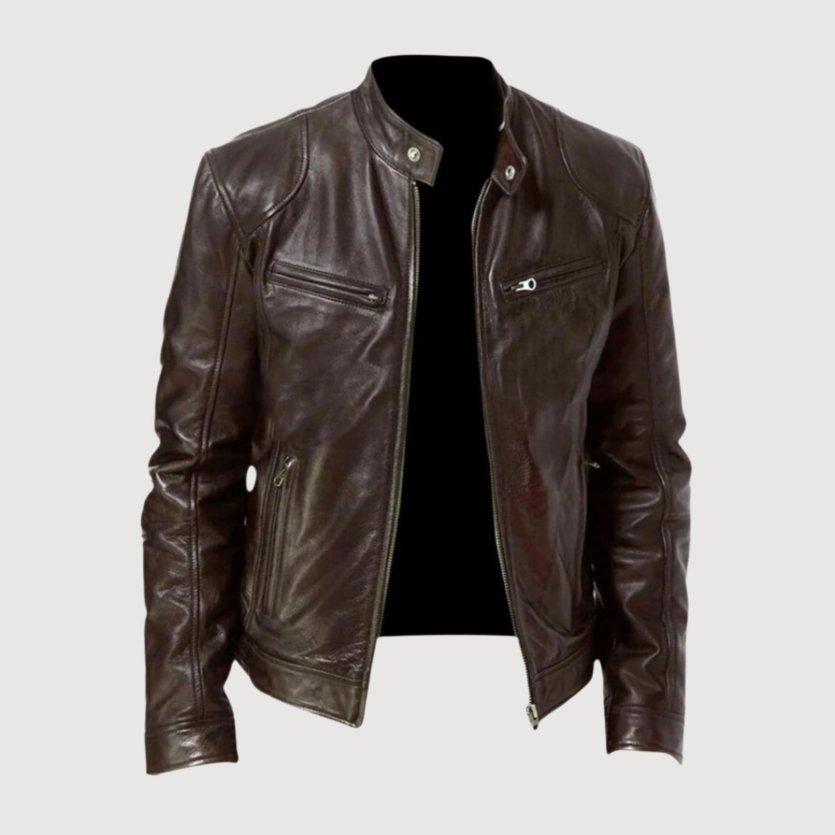 Heren Winterjas Modern Casual met Functionele Zakken 3