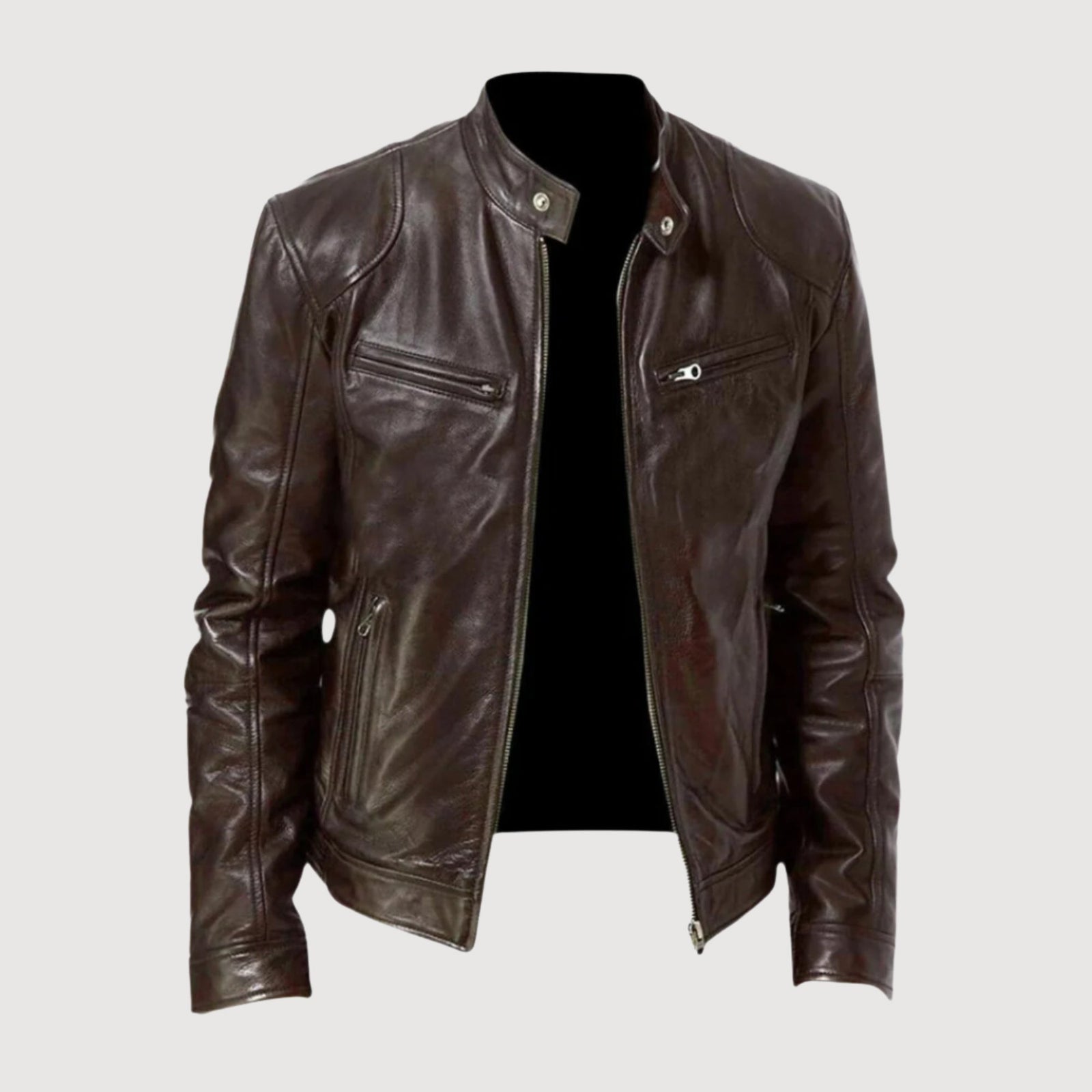 Heren Winterjas Modern Casual met Functionele Zakken 3