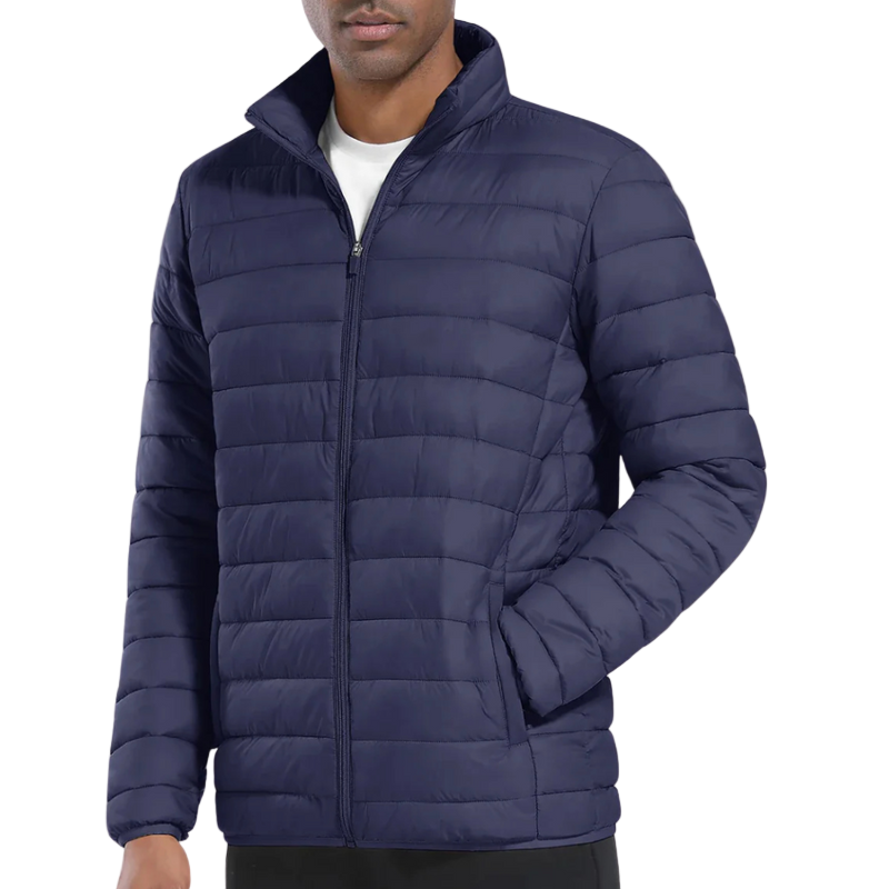 Heren Winterjas Modern Ontwerp Lichtgewicht Isolerend 0