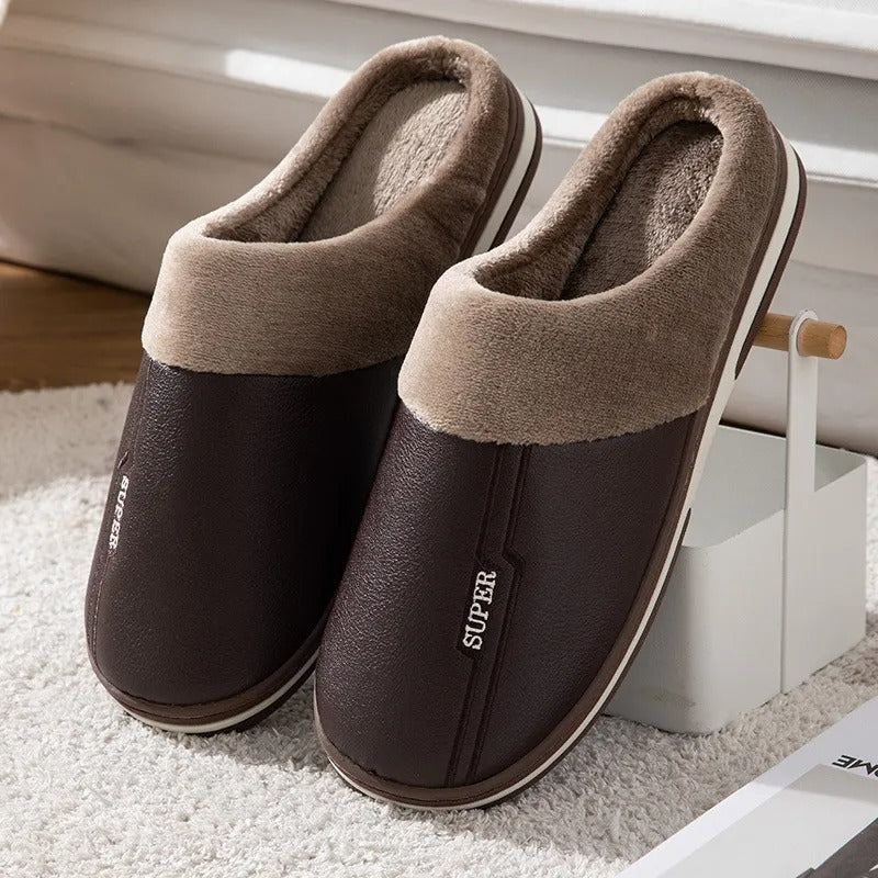 Heren Winterpantoffels Casual Stijl 6