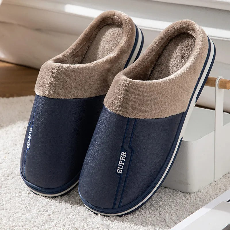 Heren Winterpantoffels Casual Stijl 7