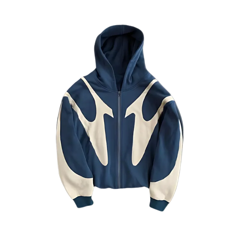 Heren Zip-Hoodie Relaxed Fit Stijlvol 0