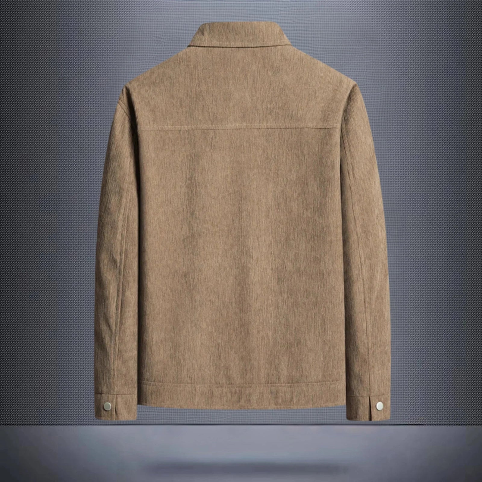 Heren Zomerjas met Geribbelde Textuur 4