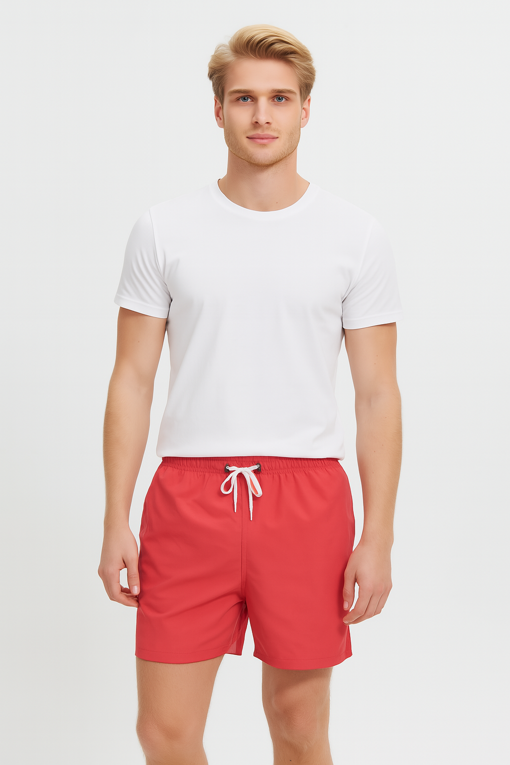 Heren Zwemshort Sneldrogend voor Actieve Dagen met Verstelbare Tailleband 1