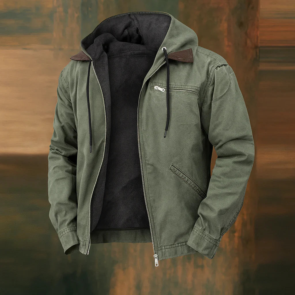 Heren bomberjack voor de winter met een modern design 3