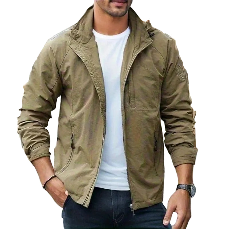 Heren cargojacket, waterafstotend en ademend ontwerp 0