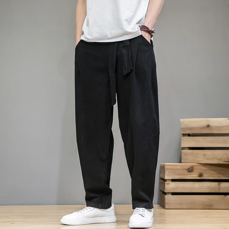 Herenbroek Linnen Relaxed Stijl 5