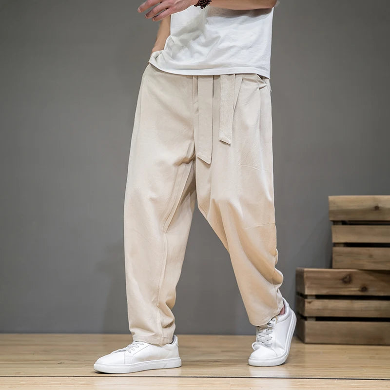 Herenbroek Linnen Relaxed Stijl 7