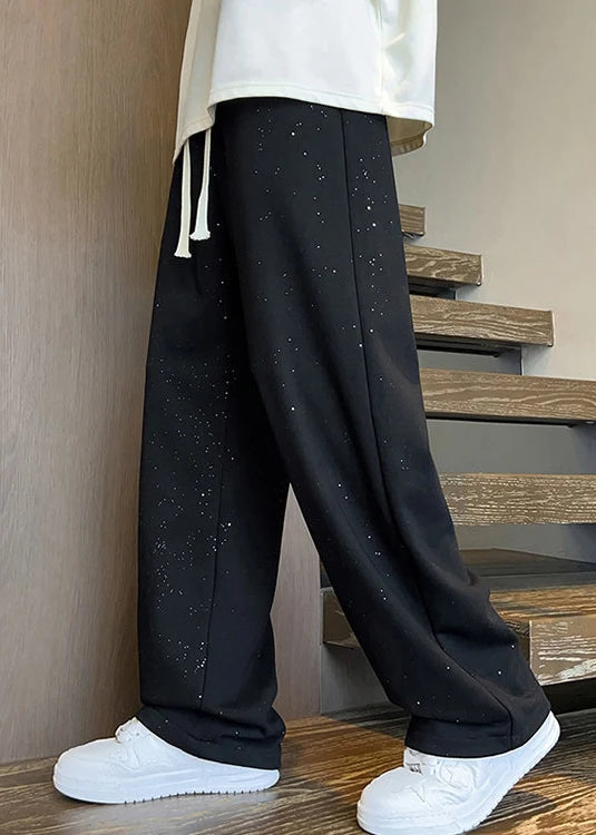 Herenbroek Oversized Model Met Elastische Tailleband 1