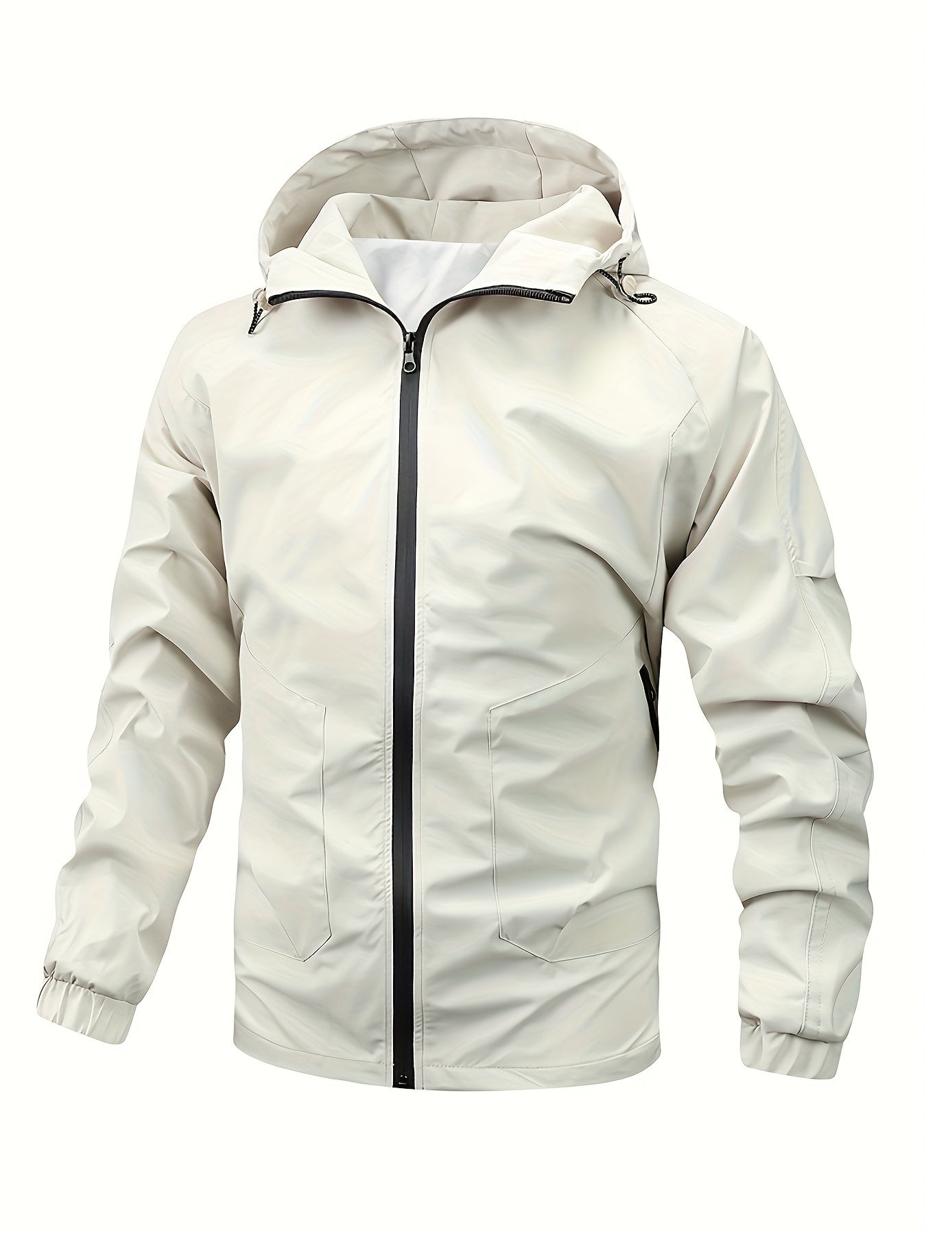 Herenjack Met Kap Casual Stijl 8