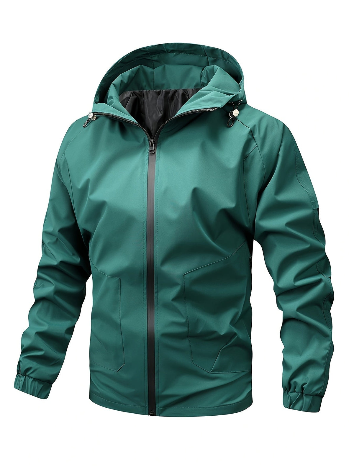 Herenjack Met Kap Casual Stijl 9