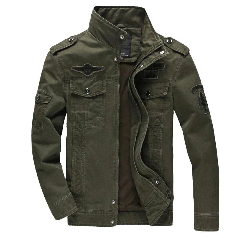 Herenjack Modern Fit Olijfgroen 0