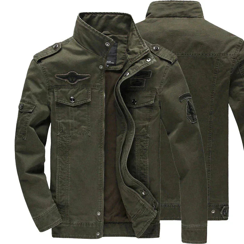 Herenjack Modern Fit Olijfgroen 2