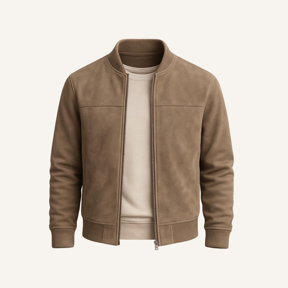 Herenjack Suede Tijdloos Ontwerp 1