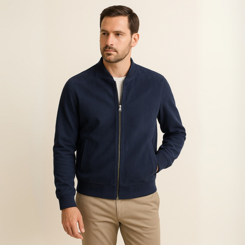 Herenjack Suede Tijdloos Ontwerp 6