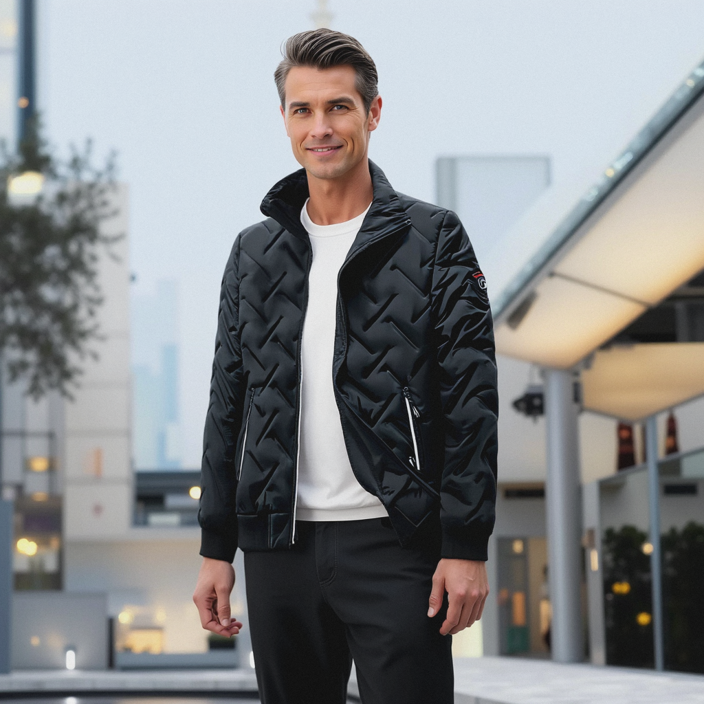Herenjacke Modieus Warm Stijlvol 1
