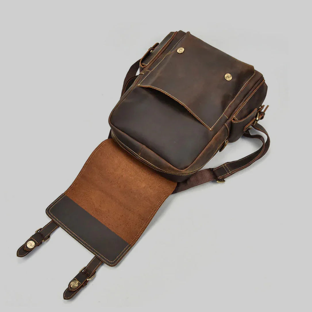 Herenrugzak Vintage Stijl 5
