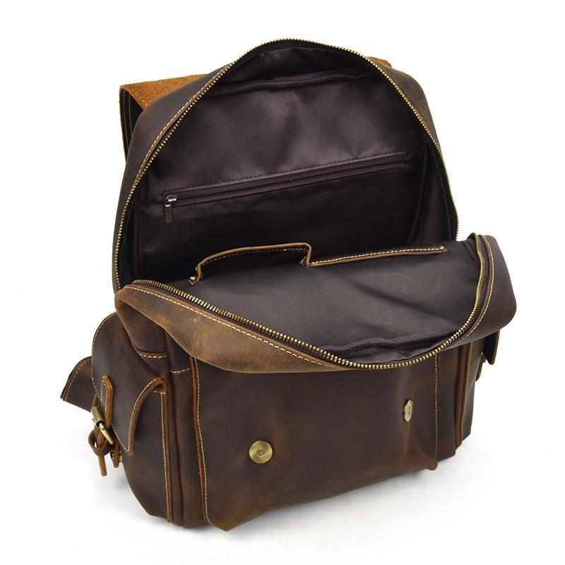 Herenrugzak Vintage Stijl 6