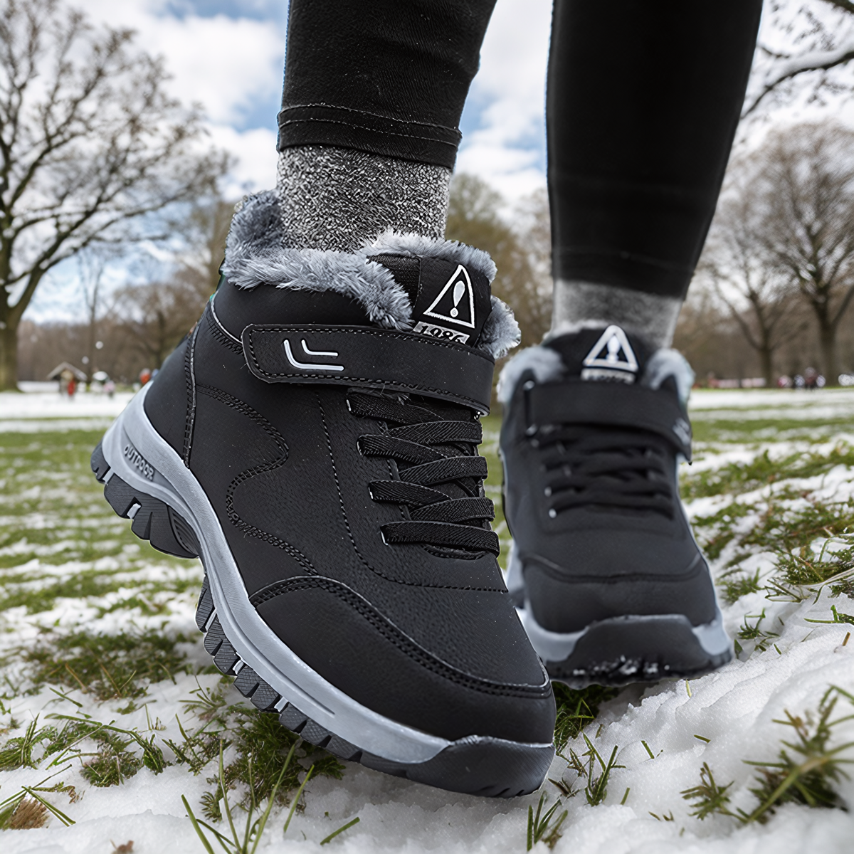 Herenwinterschoenen met ergonomisch ontwerp, waterdicht en thermische isolatie. 3