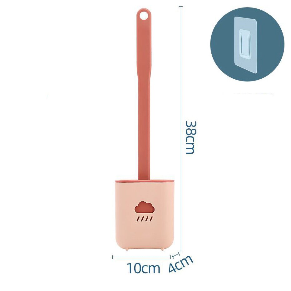 Flexibele Silicone Toiletborstel