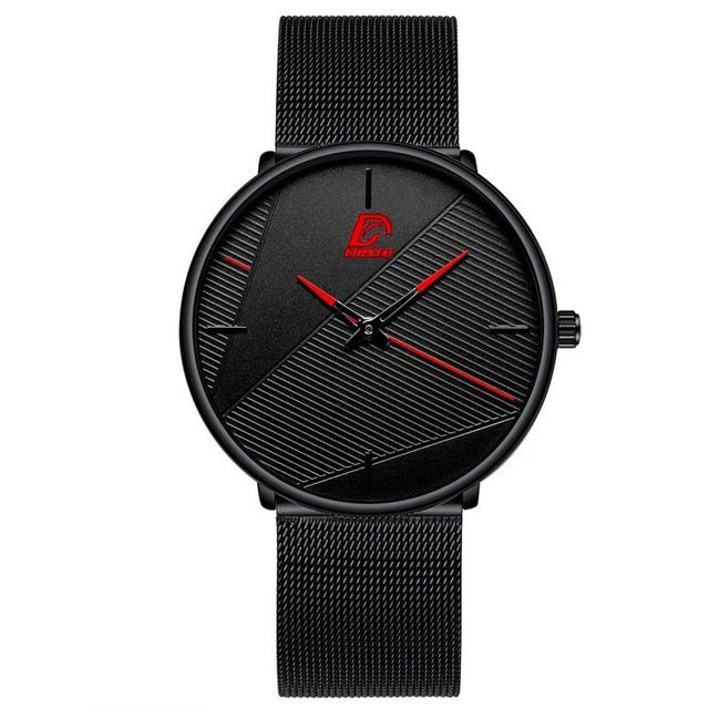 Heren Ultradun Quartz Horloge