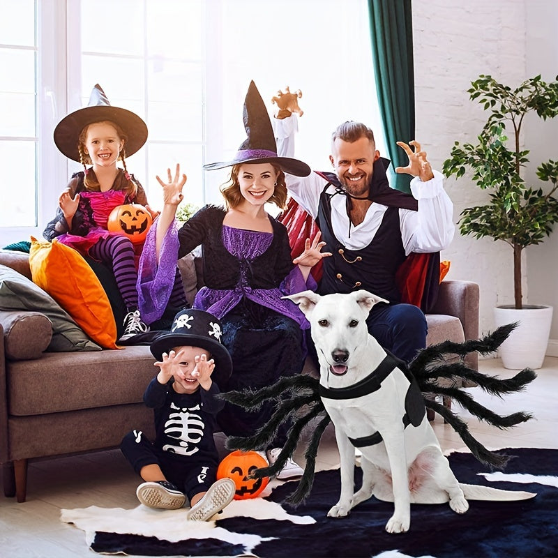Honden Kostuum Halloween Spinnenmotief Voor Middelgrote Rassen 3