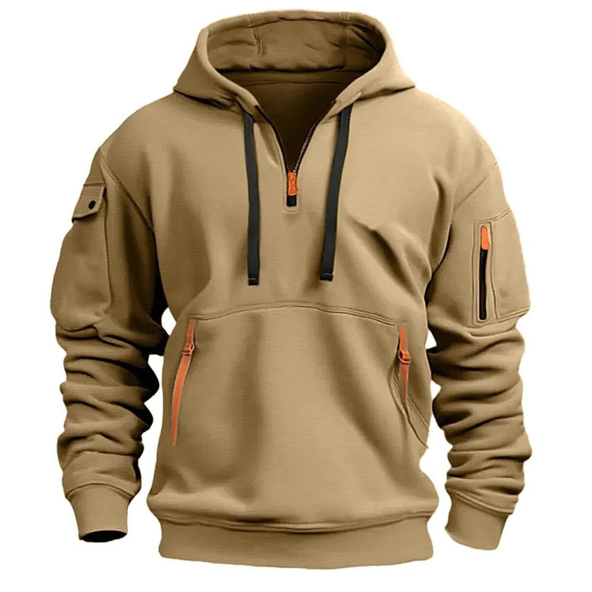 Hoodie voor heren met meerdere zakken 1