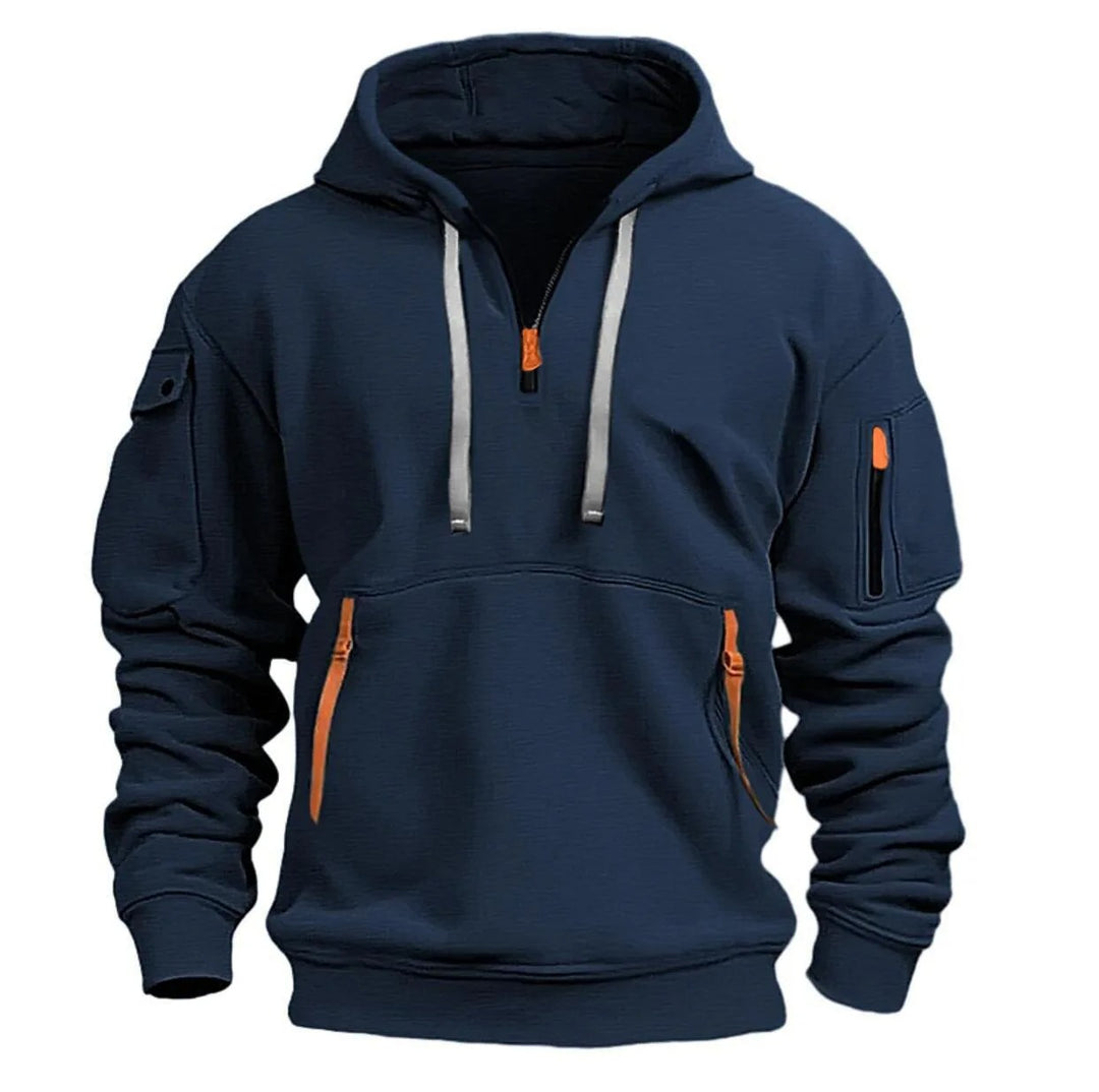 Hoodie voor heren met meerdere zakken 2
