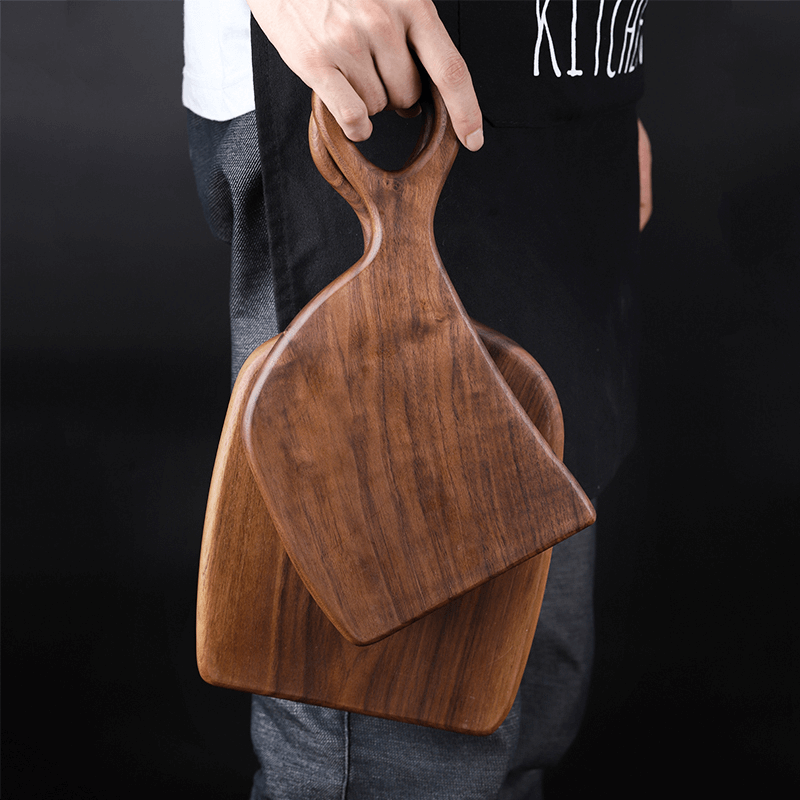 Houten Snijplank Met Afgerond Handvat Voor Keuken En Serveren 5