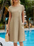 Variant image for Dames Galajurk Elegante Stijl Luxe Materiaal-9